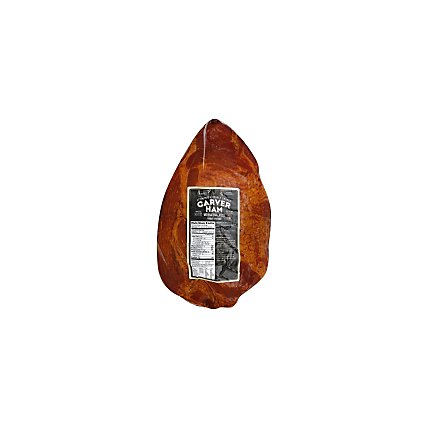 Signature SELECT Ham Carver Applewood Double Smoked Whole - 4 Lb - Image 1