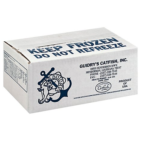 Catfish Portions 4 Lb Box - Each