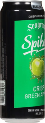 Seagrams Green Apple  Cans - 6-12 Fl. Oz. - Image 4