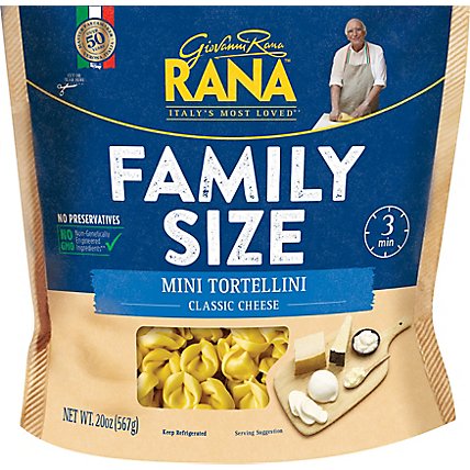 Giovanni Rana Tortellini Mini Classic Cheese Family Size - 20 Oz - Image 2