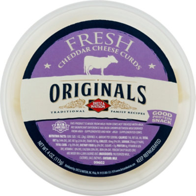 Dietz & Watson Originals Fresh Cheese Curds - 4 Oz