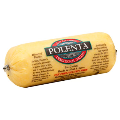 San Gennaro Polenta Traditional Italian Roll - 18 Oz