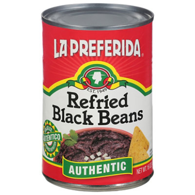 La Preferida Beans Refried Black Authentic - 16 Oz - Image 3