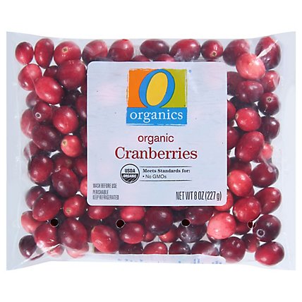 O Organics Organic Cranberries Prepacked Bag Fresh - 8 Oz - Image 2