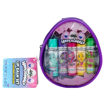 Hatchimals 3 Pk Lip Balm - .42 Oz