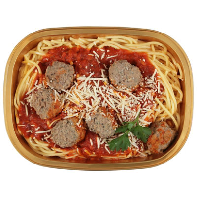 ReadyMeal Italian Style Spaghetti & Meatballs - 16 Oz. - Image 3