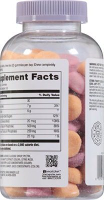 Signature Select/Care Gummy Calcium Dietary Supplement - 100 Count - Image 4