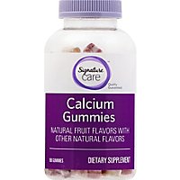 Signature Care Gummy Calcium Dietary Supplement - 100 Count - Image 2