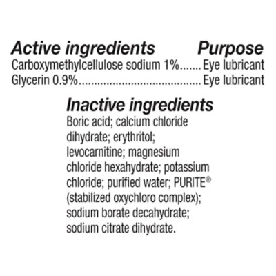 Refresh Optive Lubricant Eye Gel Drops - 0.33 Fl. Oz. - albertsons