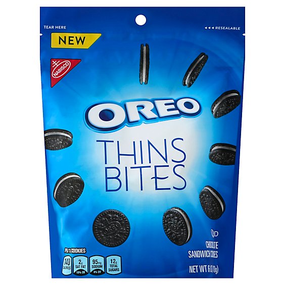 OREO Thin Bites Cookies Original - 6 Oz