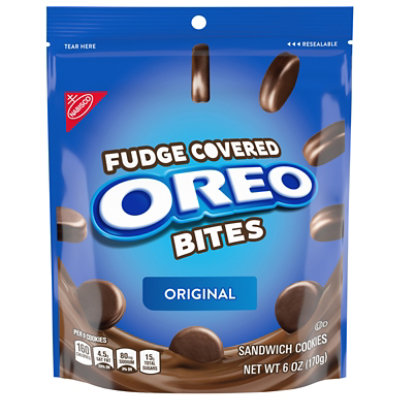 OREO Thin Bites Cookies Dipped Original - 6 Oz - Image 3