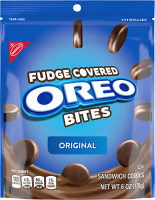OREO Thin Bites Cookies Dipped Original - 6 Oz - Image 2