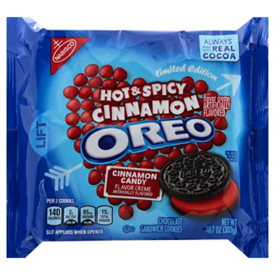 OREO Cookies Sandwich Hot And Spicy Cinnamon 1x10.7 Oz - 10.7 Oz