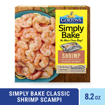 Gorton's Simply Bake Classic Scampi Shrimp - 8.2 Oz - Image 1