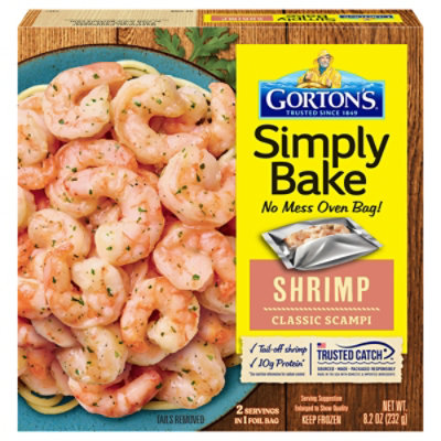 Gorton's Simply Bake Classic Scampi Shrimp - 8.2 Oz - Image 3