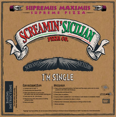 Palermos Pizza Single Serve Supreme Frozen - 0.625 Lb - Image 6