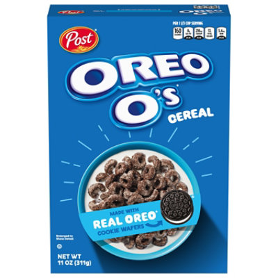 Post Oreo O's Sweetened Corn And  Oat Breakfast Cereal - 11 Oz - Image 3