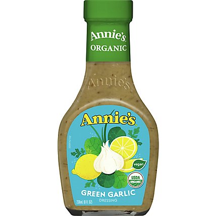 Annies Naturals Dressing Organic Green Garlic - 8 Fl. Oz. - Image 2
