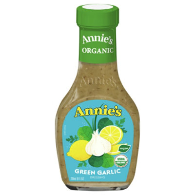 Annies Naturals Dressing Organic Green Garlic - 8 Fl. Oz.