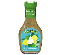 Annies Naturals Dressing Organic Green Garlic - 8 Fl. Oz.