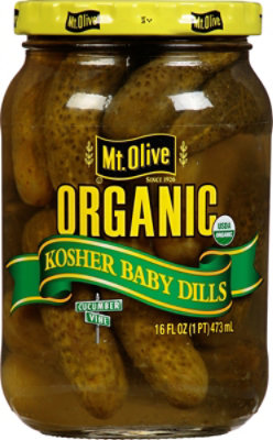 Fr Organic Kosher Baby Dills - 16 Fl. Oz. - Image 2