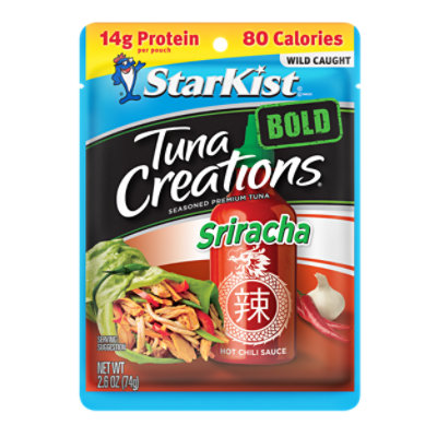 StarKist Tuna Creations Bold Tuna Chunk Light Sriracha - 2.6 Oz