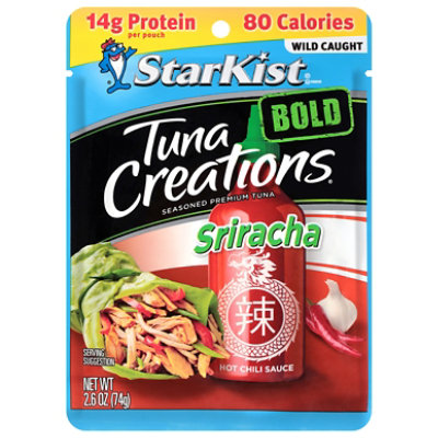 StarKist Tuna Creations Bold Tuna Chunk Light Sriracha - 2.6 Oz - Image 2