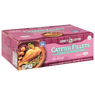 Guidrys Catfish Fillet Individualy Quick Frozen Lb randalls