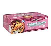 Guidrys Catfish Fillet Individualy Quick Frozen - 4 Lb