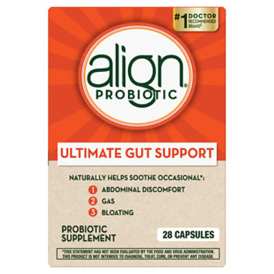 Align Daily Digestive Support Probiotic Supplement - 28 Count