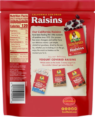 Sun-Maid Raisins Sun Dried - 32 Oz - Image 5