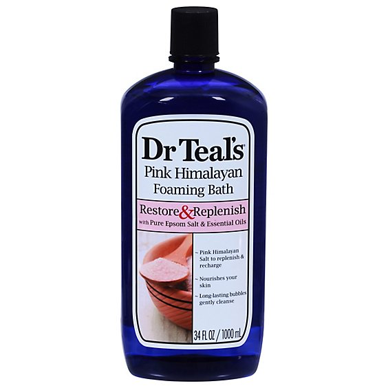 Dr Teals Pnk Hmlyn Foam Bath - 34 Fl. Oz.