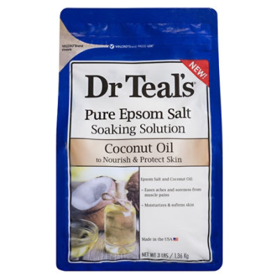 Dr Teals Cocnt Oil Soak Salt - 3 Lb - Image 3