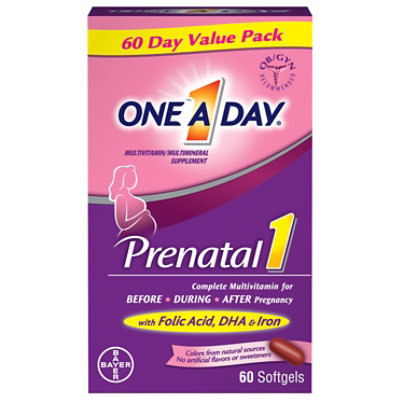 One A Day Women Prenatal - 60 Count - Image 3