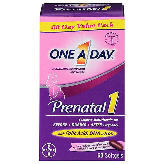 One A Day Women Prenatal - 60 Count