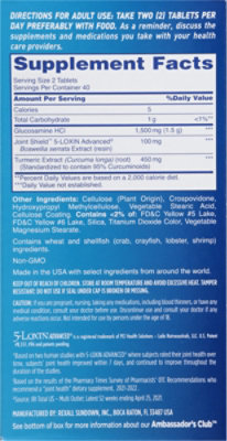 Osteo Bi Flex Triple Turmeric - 80 Count - Image 4