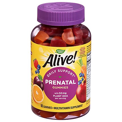 Alive Prenatal Gummie - 90 Count - Image 3