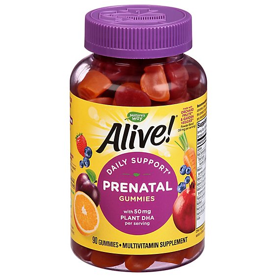 Alive Prenatal Gummie - 90 Count