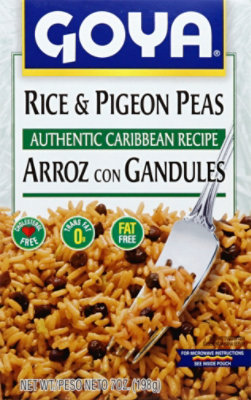 Goya Rice & Peas Pigeon Arroz Con Gandules - 7 Oz - Image 2