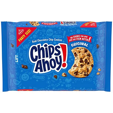 Chips Ahoy! Cookies Original Party Size - 25.3 Oz - Image 2