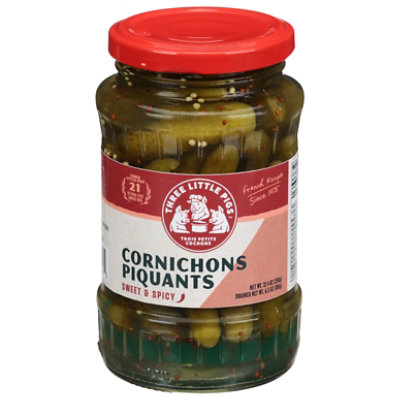 Trois Petits Cornichons Piquants - 12.4 Oz - Image 3