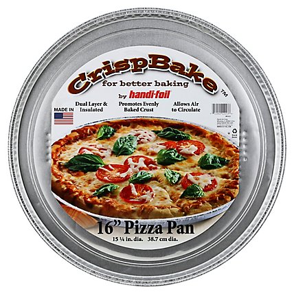 Handi-foil Criosbake Giant Pizza Pan - Each - Image 1