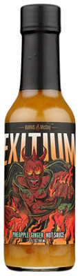 Burns and McCoy Hot Sauce Exitium Pineapple Ginger 5 Fl. Oz. ACME