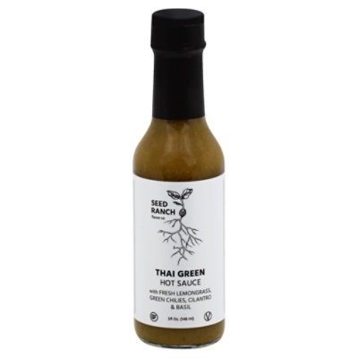 Seed Ranch Hot Sauce Thai Green 5 Oz Safeway