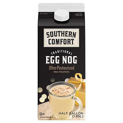 Southern Comfort Egg Nog Ultra-Pasteurized Traditional Half Gallon - 1.89 Liter - Image 2