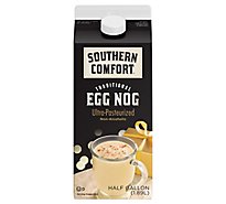 Southern Comfort Egg Nog Ultra-Pasteurized Traditional Half Gallon - 1.89 Liter