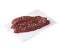 Ch Beef Strps Boneless W/Kalbi Mrnde Tenderized Contains Up To 5% Solution - 1.25 LB
