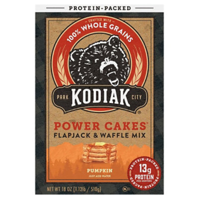 Kodiak Pumpkin Flapjack & Waffle Mix Box - 18 Oz - Image 3