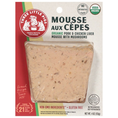 Les Trois Mushroom Pate - 4 Oz