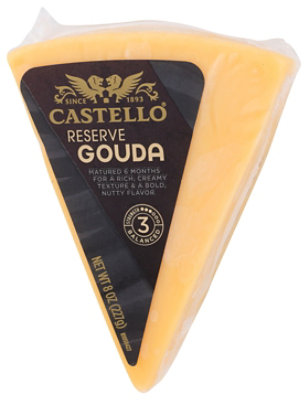 Castello Reserve Cheese Gouda Wedge - 8 Oz - Image 4